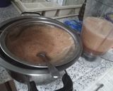 A picture of step 3 of Tomato Soup with Potatoes smileys.
