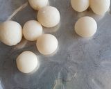 A picture of step 5 of Ammini Kozhukattai.
