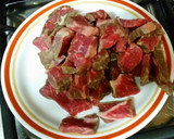 A picture of step 1 of What do I have beef stroganoff style.