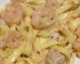Foto del paso 10 de la receta: Fideos con salsa de camarones y pollo