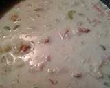 A picture of step 3 of Clam chowder.
