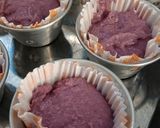 Foto langkah ke 7 dari resep Bolu Kukus Ubi Ungu.
