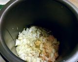 A picture of step 2 of BLaM-O! Pressure Cooked Chicken & Dumplings.