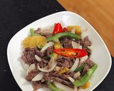 Hình bước làm 4 của món Tuần 26: Bò xào rau củ