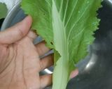Hình bước làm 5 của món Gà hấp cải bẹ xanh