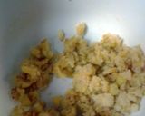 A picture of step 3 of multi mushroom patties.