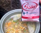Foto langkah ke 4 dari resep Sop Jagung, Wortel, Buncis Kuah Telur 🌽🥕🥚.