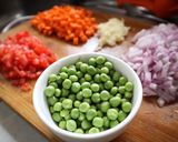 Foto del paso 2 de la receta: Arroz con chancho y ensalada de cebolla 🍴🍖