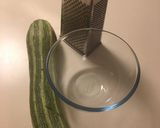 A picture of step 1 of Zucchini Fritters.