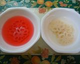 A picture of step 4 of For Osechi and Special Occasions: Vibrant Red and White Vinegar-Pickled Lotus Root.