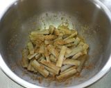 A picture of step 3 of Pounded Burdock Root.