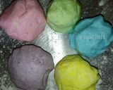 Foto langkah ke 2 dari resep Klepon Pelangi.