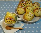 A picture of step 12 of Totoro Roll Bread.