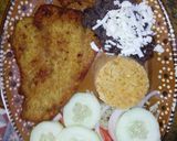 Foto del paso 7 de la receta: Milanesa de pollo con guarnición a la Mario, s