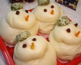 A picture of step 17 of Merry Christmas! Red Nosed Reindeer Steamed Meat Buns.