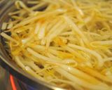 A picture of step 1 of Bean Sprouts & Corn Namul.