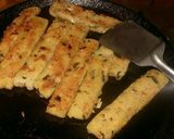 A picture of step 6 of Rice fingers/sticks.