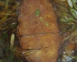 A picture of step 5 of With Mentsuyu! The Golden Ratio for Fried Pork Cutlet Rice Bowl or Chicken & Egg Rice Bowl!.