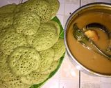 Foto langkah ke 5 dari resep Serabi Pandan Kuah Kinca Durian.