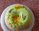 Foto del paso 4 de la receta: Tortita jardinera - con flores comestibles