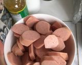 Hình bước làm 2 của món Cách làm bánh gạo Hàn Quốc Tteokbokki đơn giản