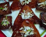 A picture of step 4 of Shahi Toast.