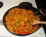 A picture of step 3 of Sunny Tumeric Quinoa.