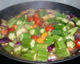A picture of step 4 of Leftover Vegetable Stir Fry.
