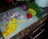 A picture of step 1 of multi use savoury mince for kofta, meatballs, sauces. and juice for other recipes.