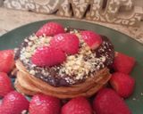 Φωτογραφία βήματος 6 της συνταγής Pancakes ολικής με μέλι 🍯 και κανέλα