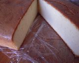 A picture of step 16 of Castella Made in a Newspaper Mold.