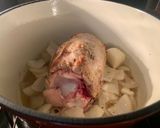 A picture of step 3 of Pork Shank with Mustard.