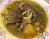 Foto del paso 4 de la receta: Sopa con osobuco, vegetales y verduras