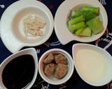 A picture of step 2 of Regional Bento - Okinawan Rafute Bento.