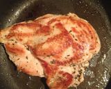 A picture of step 6 of Salt Lemon and Basil Chicken.