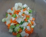 Foto del paso 2 de la receta: Sofrito de pollo y vacuno