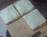 Foto del paso 2 de la receta: Sándwich pizza de pata de cerdo, aceitunas negras y morrón