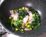 A picture of step 2 of Butter-Sautéed Spinach.