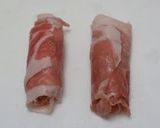 A picture of step 4 of Strawberry Pork Rolls for Charaben.