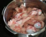 A picture of step 2 of Homemade Tonkotsu Ramen Broth and Noodles from Scratch.
