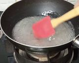 A picture of step 2 of Bombay Karachi Halwa.