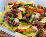 Hình bước làm 3 của món Gỏi ba khía