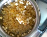 A picture of step 1 of Corn Bhel.
