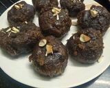 A picture of step 1 of Chocolicious balushahi Baked chocolate flavoured balushahi.