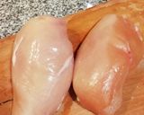 Foto del paso 1 de la receta: Canelones de pollo, ricota y jamón cocido (menos calorías)