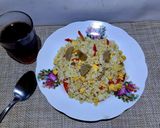 Foto langkah ke 3 dari resep Nasi Goreng Mentega.