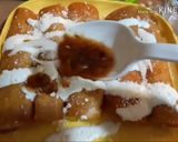 A picture of step 4 of Red Mexican Enchiladas.