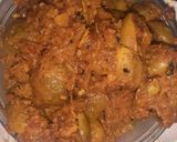 A picture of step 4 of Gumberry veggie.