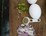 மிளகாய் ஆம்லெட்(Green chilli omlette) (Milakaai omelette recipe in tamil) ரெசிபி ஸ்டேப் 1 புகைப்படம்