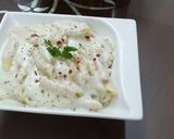 A picture of step 2 of White Sauce Pasta.